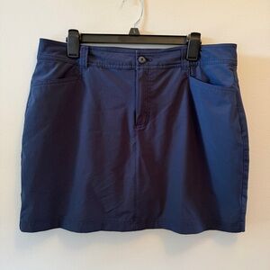 Eddie Bauer Blue Mini Skorts Athletic Casual